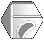 DIE-CUT CORNER HANDLE